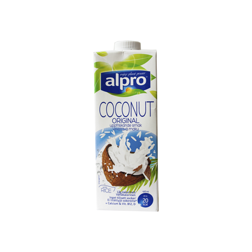 Alpro Kookospähkinäjuoma.
