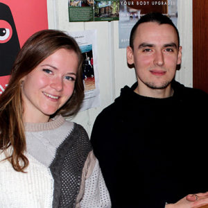 Laura Kiiroja ja Mattias Turovski.
